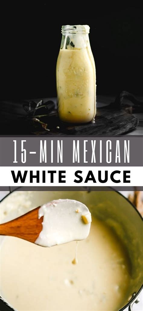 Quick and Flavorful Mexican White Sauce Recipe