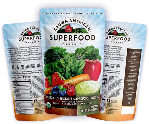 Organic Superfood Powder | Grown American Superfood