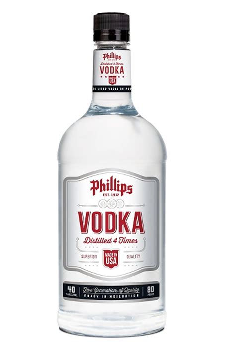 Phillips 80 Proof Vodka 1.75 L