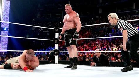 John Cena vs. Brock Lesnar – WWE World Heavyweight Championship Match ...