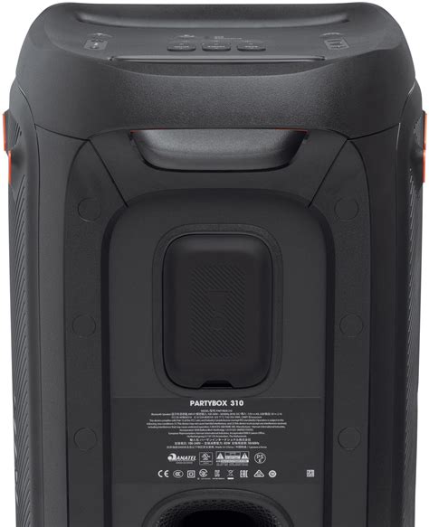 JBL PartyBox 310 Bluetooth Portable Powered PA Speaker, 240 Watts