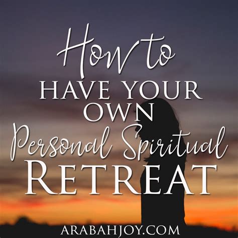 How to Plan Your Own DIY Personal Spiritual Retreat