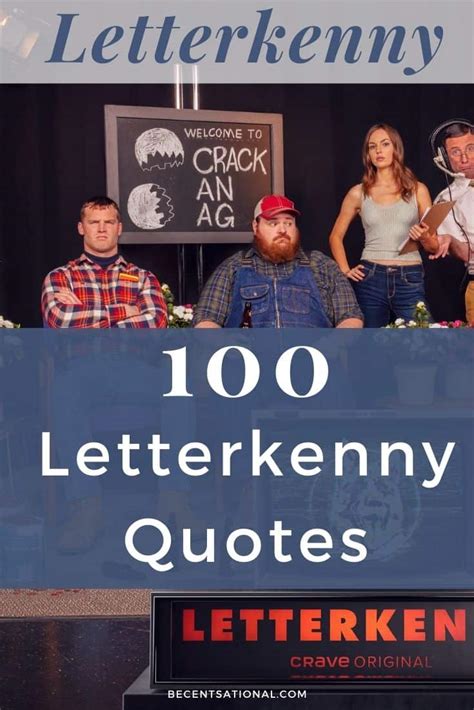 100 Best Letterkenny Quotes (Letterkenny Sayings)