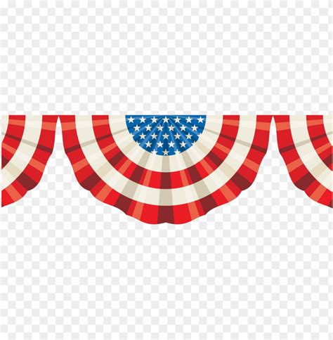 Free download | HD PNG american flag bunting banner PNG transparent with Clear Background ID ...