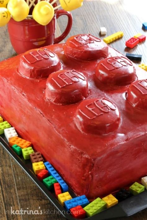 Lego Cake | In Katrina's Kitchen