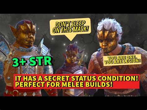 Baldur's Gate 3 Devilfoil Mask Has A Secret Condition! - YouTube