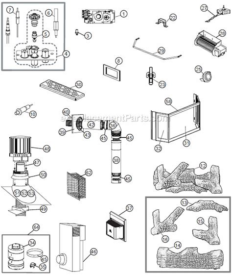 Napoleon GDS28P Parts List and Diagram : eReplacementParts.com