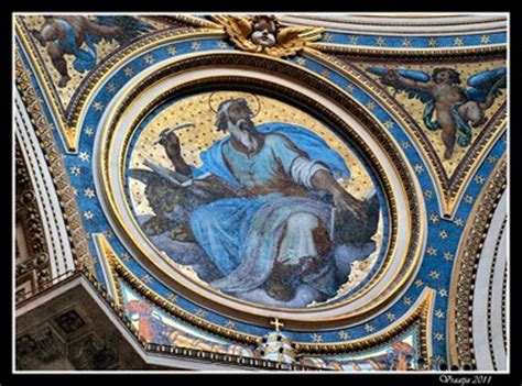 Mosaics of four Evangelists in St. Peter's Basilica - Vatican City - Mosaics on Waymarking.com