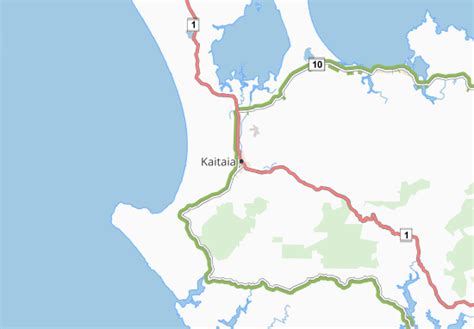 MICHELIN Kaitaia map - ViaMichelin