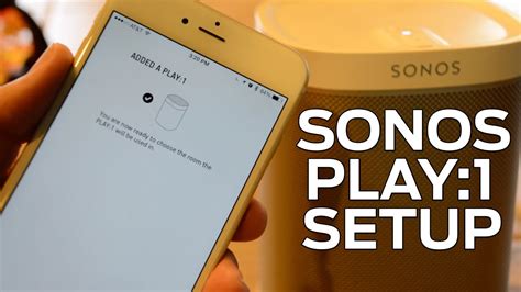 How to set up Sonos One wireless speaker - YouTube