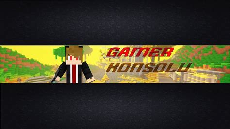 Speed Art:Gamer Konsolu--Minecraft Banner - YouTube