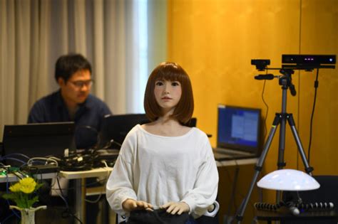 AI robot Erica to star as lead in new sci-fi film 'b' | Inquirer Entertainment