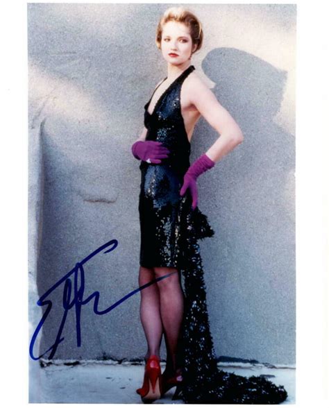 ELLEN BARKIN SIGNED AUTOGRAPH 8X10 PHOTO - YOUNG SEXY DINER STAR ...