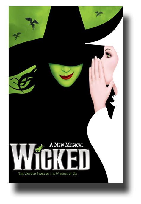 Wicked Musical Poster Broadway 11 x 17 inches Ships SameDay from USA ...