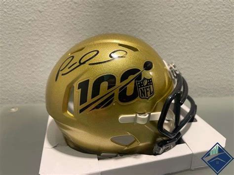 Patrick Mahomes Autographed Mini Helmet with COA - Estate Details