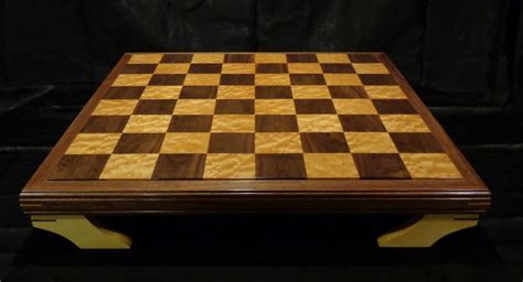 Hand Made Custom Chess Board by Wood-N-Reflections | CustomMade.com