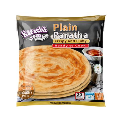 Buy plain paratha 20 pc at best price in Pakistan | Karachi Delight