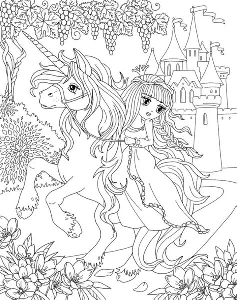 Unicorn coloring pages to keep your child entertained