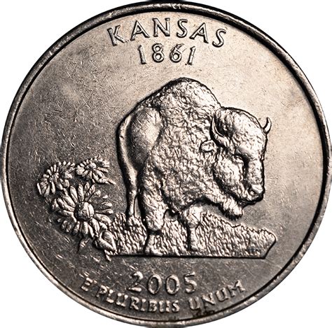 2005 P Kansas State Quarter Value