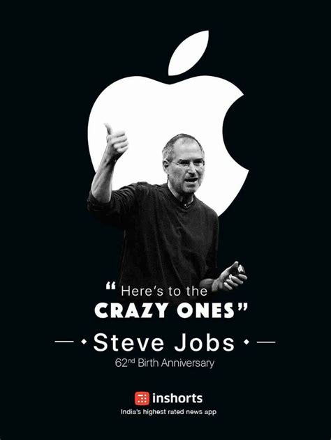 Happy Birthday #Jobs #RIP | 62nd anniversary, Steve jobs, Happy