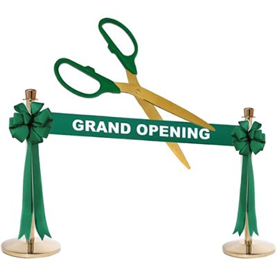 #1 Grand Opening Ribbon Cutting Rentals Toronto | Ground Breaking Shovels | Ribbon Cutting ...