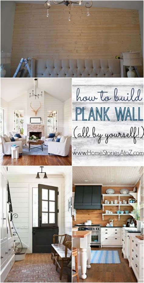 8 DIY Plank Wall Tutorials – making it in the mountains