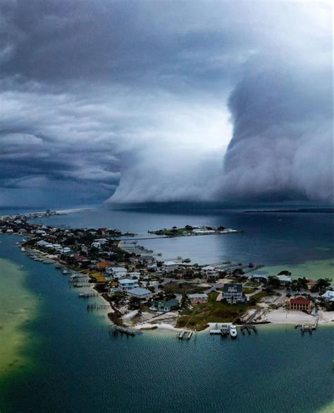 PHOTO HD Picture Showing Storm About To Pummel Panama City Beach Before Tornado Touched Down