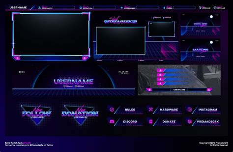 animated twitch overlay | Overlays, Twitch, Streaming