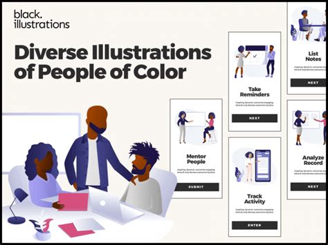 Diverse Illustrations of People - Free Sketch Resource | Sketch Elements