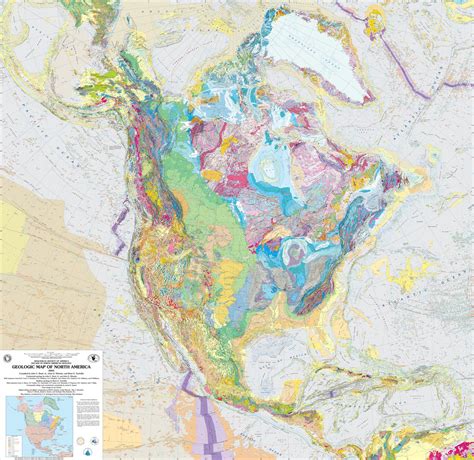 North American Geologic Map