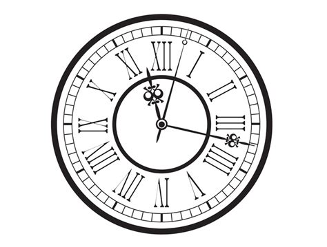 Simple Clock Drawing at GetDrawings | Free download