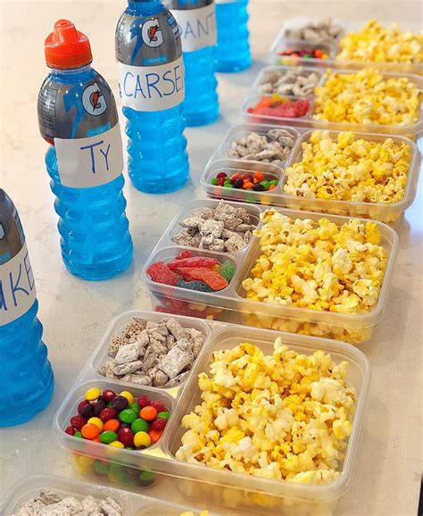 Pin by MINDI MANDERNACH on prom food | Sleepover snacks, Movie night ...