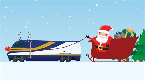 A blast from Christmas past — West Coast Express Santa Train returns ...