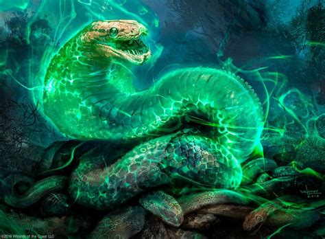 ArtStation - Growth Cycle, Svetlin Velinov | Spirit animal art, Fantasy creatures art, Snake art