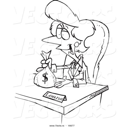 of a Cartoon Female Banker | Clipart Panda - Free Clipart Images