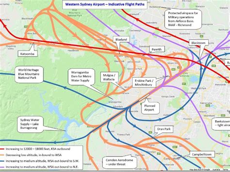 Fears over flight paths for Penrith from western Sydney airport | Daily Telegraph