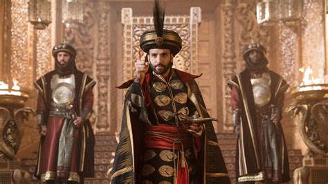 1920x1080 Resolution Marwan Kenzari as Jafar in Aladdin Movie 1080P Laptop Full HD Wallpaper ...