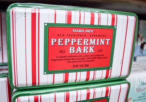 Trader Joe's Peppermint Bark ($10) | Best Holiday Gifts From Trader Joe's | 2020 | POPSUGAR Food ...