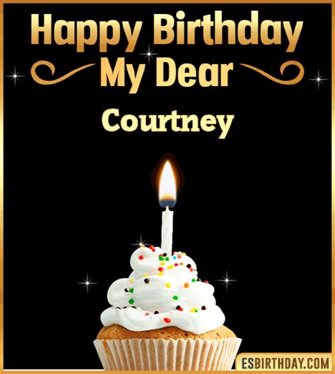 Happy Birthday Courtney GIF 🎂 Images Animated Wishes【28 GiFs】