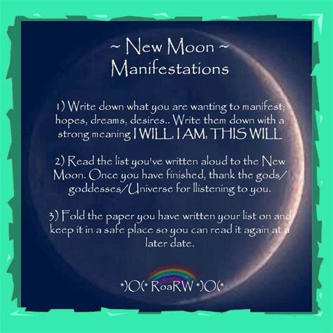 New moon | New moon, New moon rituals, Moon