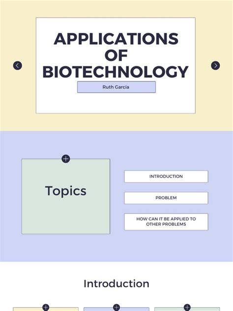 Applications of Biotechnology | PDF