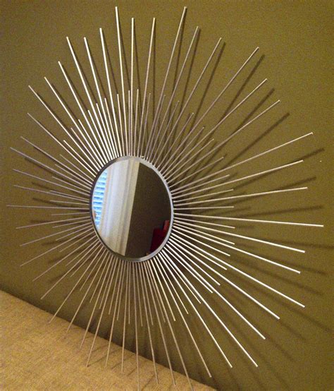 DIY Starburst Mirror | Diy mirror, Starburst mirror, Diy mirror design