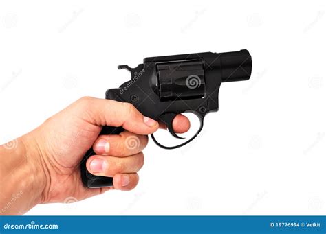 Revolver In Hand Stock Images - Image: 19776994