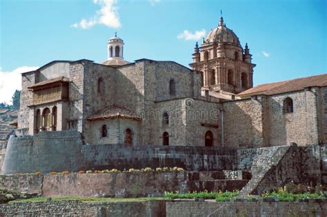 The Coricancha Temple, Cuzco, Perù Stock Photo - Image of architecture, domingo: 22062586