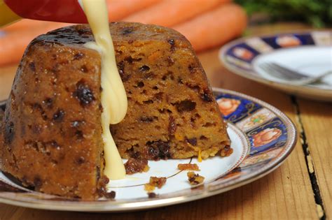 Mrs Beeton's Spicy Suet Carrot Pudding Recipe!