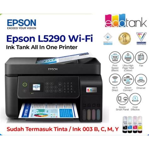 EPSON L5290 WI-FI ALL-IN-ONE INK TANK PRINTER WITH ADF