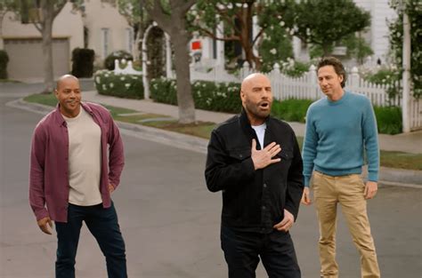 John Travolta, Zach Braff & Donald Faison in T-Mobile Super Bowl Ad