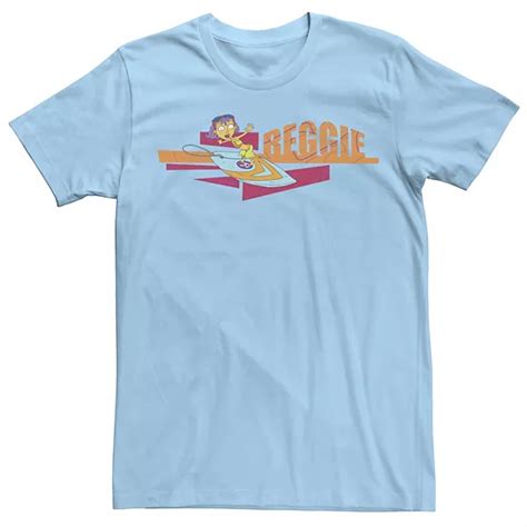 Men's Rocket Power Reggie Surfing Retro Logo Tee