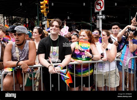 New York, New York, USA. 25th June, 2023. The 2023 NY Pride Parade ...