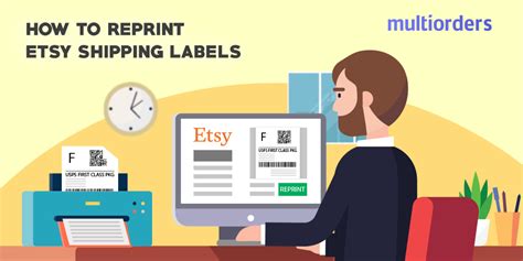 SOLUTION: How To Reprint Etsy Shipping Labels - Multiorders